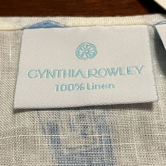 Cynthia Rowley 100% Linen Sardine Top Women’s Size Small - Picture 3 of 7